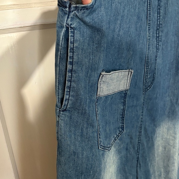 Blue Denim Overalls - Picture 3 of 4